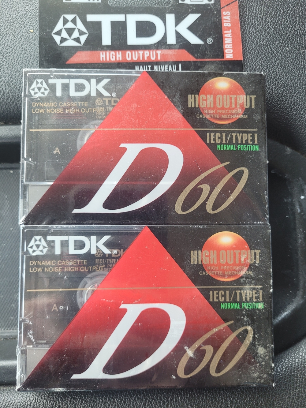 TDK D60 High Output Cassette Tape - Sealed